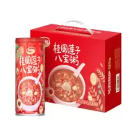 达利园 桂圆莲子八宝粥 方便速食早餐粥杂粮粥 360g*12 罐 年货礼盒整箱装