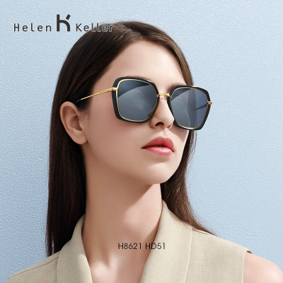 海伦凯勒新款太阳镜女款 明星同款潮流时尚百搭偏光墨镜女