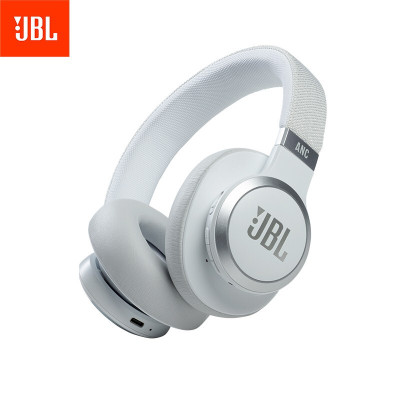 JBL LIVE660NC蓝牙头戴式主动降噪耳机通话白色