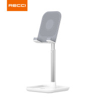锐思(Recci)生活创意RHO-M02手机支架可调节收纳盘底座高度自由升降 白色