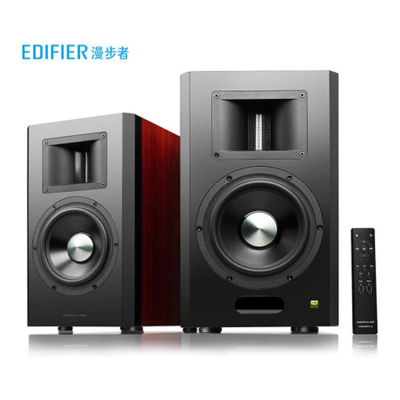 EDIFIER/漫步者 A300Pro无线蓝牙有源电视电脑客厅木质HIFI音箱