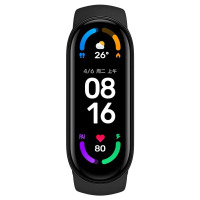 小米手环6 NFC版 全面彩屏 30种运动模式 24h心率检测 50米防水 智能手环