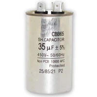 工霸 CBB65空调电容35uf 压缩机空压机启动电容器CBB65A-1