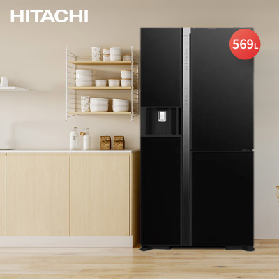 Hitachi/日立569L原装进口自动制冰对开门冰箱R-SBS3200NC(GBK)