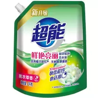 超能洗衣液2kg超能洁净柔护洗衣液 一箱(6瓶)(Z)