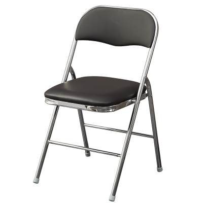 易企采 办公折叠椅简易镂空椅子靠背椅塑料折叠椅子训椅子商务培训椅会议椅办公洽谈培