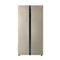 美的 对开门双开门527升超大容量电家用电冰箱BCD-527WKM(ZG)芙蓉金