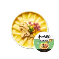 莫小仙和味菌汤千叶面83g*12桶装非油炸泡面刀削面方便速食品夜宵刀削酸汤面叶