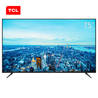 TCL 75V2 75英寸 4K超高清AI声控智屏 液晶电视