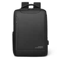 新款2022商务背包男士休闲双肩包 防水电脑背包15.6寸学生书包大容量