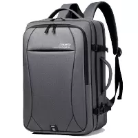 商务双肩包男大容量户外旅游背包男出差旅行背包防水电脑包行李包