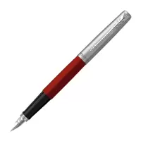 派克(PARKER)乔特复古红白夹墨水笔