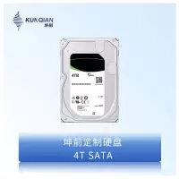 坤前定制机械硬盘4T SATA希捷银河Exos 7E8系列