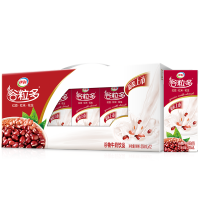 伊利谷粒多 红谷牛奶饮品 250ml*12盒/箱 红豆+红米+花生