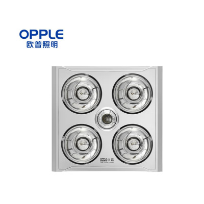 欧普照明(OPPLE)浴霸D88四灯暖+照明+换气+传统安装