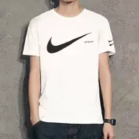 耐克NIKE男子T恤大LOGO运动圆领短袖上衣AR4999-013C