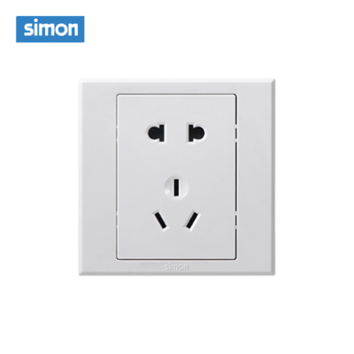 西蒙(simon) E3 插座开关插板86型开关插座面板 五孔插座