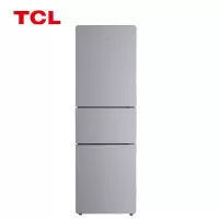 TCL 冰箱215L大容量冰箱三开门冰箱节能 BCD-215TC闪白银(新)