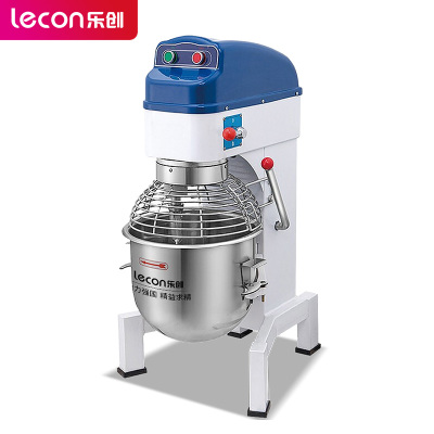 乐创(lecon)商用搅拌机 多功能打蛋器蛋糕搅拌器和面机 20L L-JG-BM20