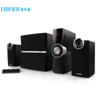 漫步者(EDIFIER)C2XB 外置功放 2.1多媒体蓝牙音箱 音响 电脑音箱 黑色C2XB