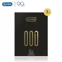 杜蕾斯 避孕套 001系列 3只 安全套 聚氨酯避孕套