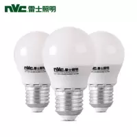 雷氏照明 LED灯泡E27 节能灯家用超亮客厅球泡灯 5W (单位:个)5个起售