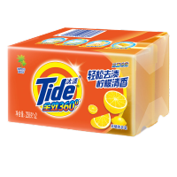 汰渍 Tide 全效洁净洗衣皂(柠檬清香)238G*12块装 透明皂 肥皂 手洗 温和不伤手01