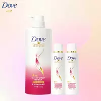 多芬(Dove)洗发水滋养修护套装(700ml+195ml*2)滋养护法洗发露套装