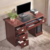 中泰电脑台式家用抽屉办公桌