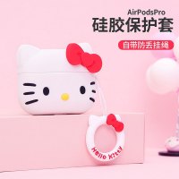 优加HelloKitty适用苹果AirPods1/2保护套airpods Pro保护无线蓝牙耳机套卡通美乐蒂可爱创意