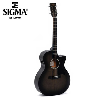 马丁(MARTIN)sigma 西格玛系列GMC-STE-BKB+吉他单板民谣吉他云杉面板桃花心背侧板 原声款40英寸
