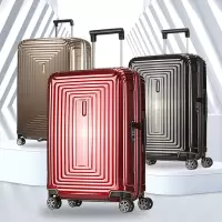 Samsonite新秀丽拉杆箱AZ5行李箱登机箱红色超轻托运