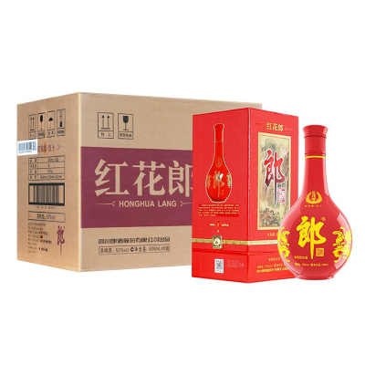 红花十 53度500ml*6瓶 整箱装