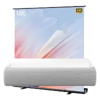 三星(SAMSUNG) 绚幕激光投影仪 LSP9T + 100寸电动地升屏