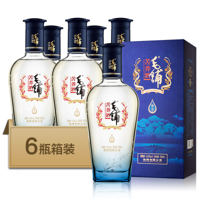 劲牌 劲酒 毛铺苦荞酒 尊享 42.8度 配制酒 500ml*6整箱装