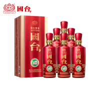 国台 国标红 酱香型白酒 53度 500ml 6瓶/箱 整箱价格