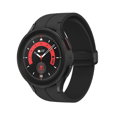 三星Galaxy Watch5 Pro(SM-R920NZKACHC) 45mm 铂萃黑 智能手表