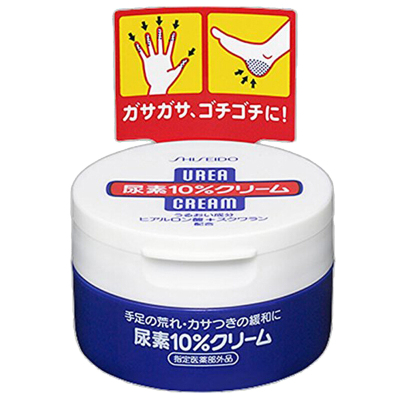 资生堂(Shiseido) HANDCREAM 美润 尿素10%护肤霜护手霜手足霜 圆罐装 100克 日本进口