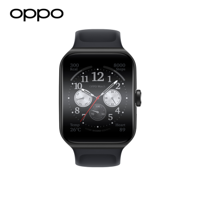 OPPO Watch 3 Pro 铂黑 全智能手表 常亮长续航 独立通信 测量心率