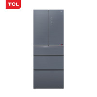 TCL 415升 一级双变频风冷无霜法式多门电冰箱(玉砂蓝)415C6-E(单位:台)