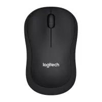 罗技(Logitech) B220企业版 无线轻音鼠标 对称鼠标 光电鼠标电脑笔记本商务办公家用鼠标 黑色