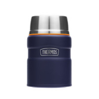 膳魔師(THERMOS) 焖烧杯 TSK2-520S NVB 焖烧壶焖烧罐 不锈钢保温饭盒保温桶保温杯 520ml 蓝色