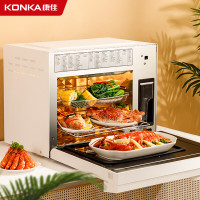 康佳 KZKX-3201蒸烤箱家用多功能电烤箱 台嵌两用蒸烤空气炸一体机 32L大容量