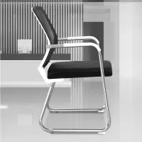 绵冠(MIANGUAN) 电脑椅办公椅弓形休闲座椅