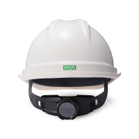 安全帽工地施工建筑电力工程领导监理 V-Gard豪华透气加厚ABS新国标 白色超爱戴