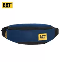 卡特(CAT)腰包胸包手机包迷你单肩包 83734 蓝色
