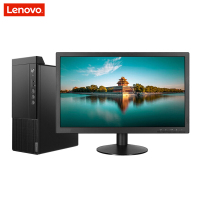 联想(Lenovo)启天M433 台式电脑 21.5英寸屏 奔腾G6405 4G 256G固态 无光驱 W10H