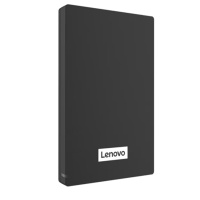 联想(Lenovo)移动硬盘 USB3.0 2.5英寸 1TB 商务黑 高速传输 稳定耐用(F308经典)