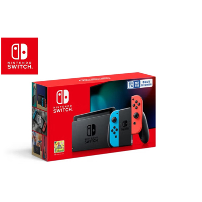 任天堂 Nintendo Switch 国行续航版增强版红蓝主机 游戏兑换卡 马力欧卡丁车8 豪华版