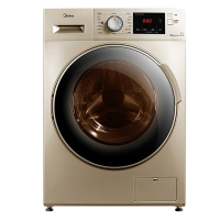 美的(Midea)滚筒洗衣机全自动 快净快烘10公斤kg洗烘一体机变频空气洗MD100V332DG5